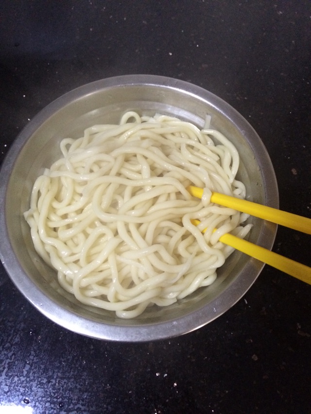 瘦肉手工面的做法图解4