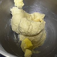 #肉食主义#大理石纹爱心面包的做法图解2