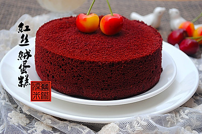 六寸红丝绒蛋糕