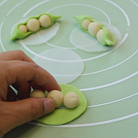 豌豆荚馒头的做法图解7