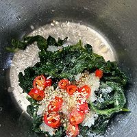 #向往的生活 就是外婆乡#拌芹菜叶的做法图解4