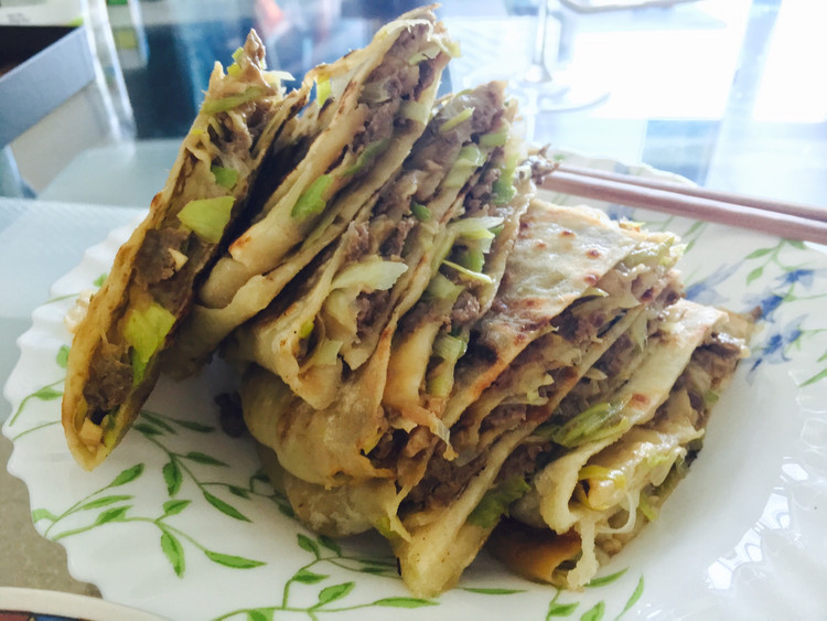 老北京家常肉饼（牛肉大葱）的做法