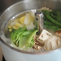 #秋天怎么吃# 温润清新的味增杂菌豆乳锅的做法图解15
