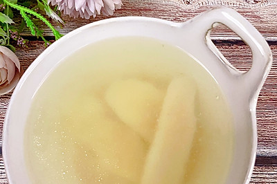 灯芯草淮山瘦肉汤