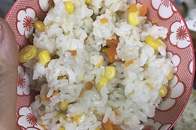 玉米胡萝卜饭