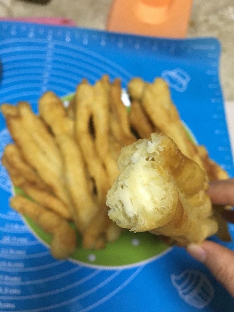 油条早餐，无泡打粉的做法
