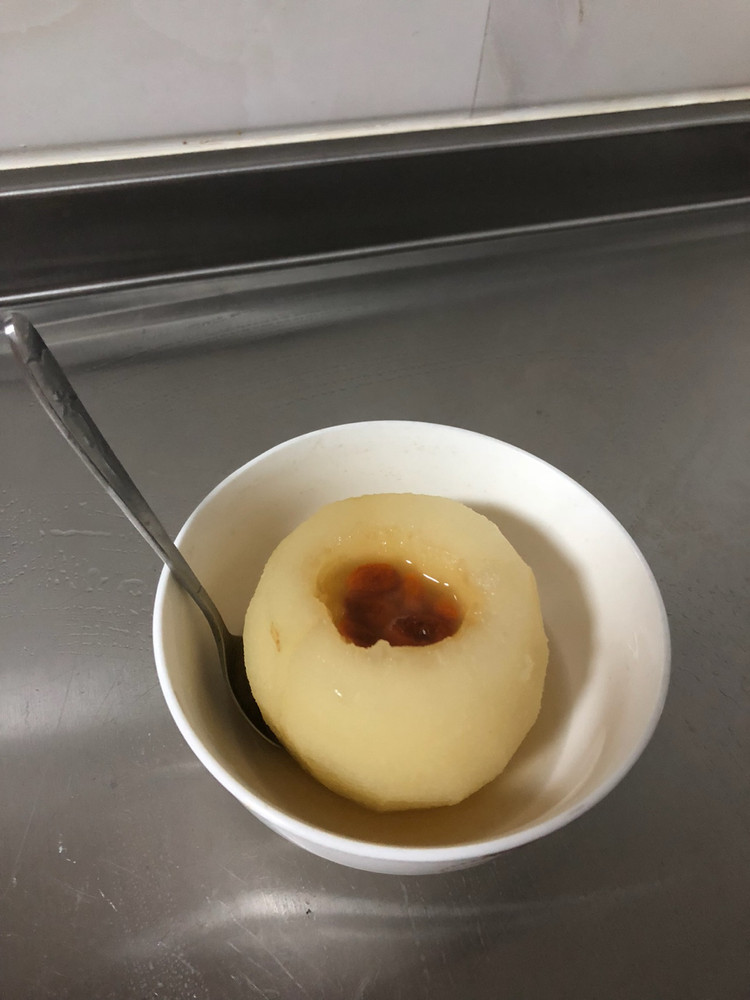 川贝冰糖炖雪梨的做法