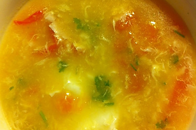 西红柿菜汤