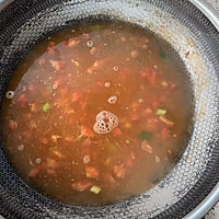 番茄金汤虾片的做法图解8