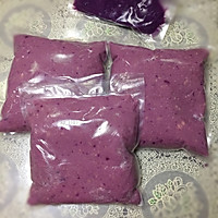 自制·香芋紫薯泥馅的做法图解2