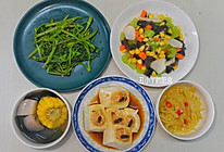 9.5元的晚餐 四菜一汤的做法