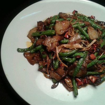 刀豆回锅肉