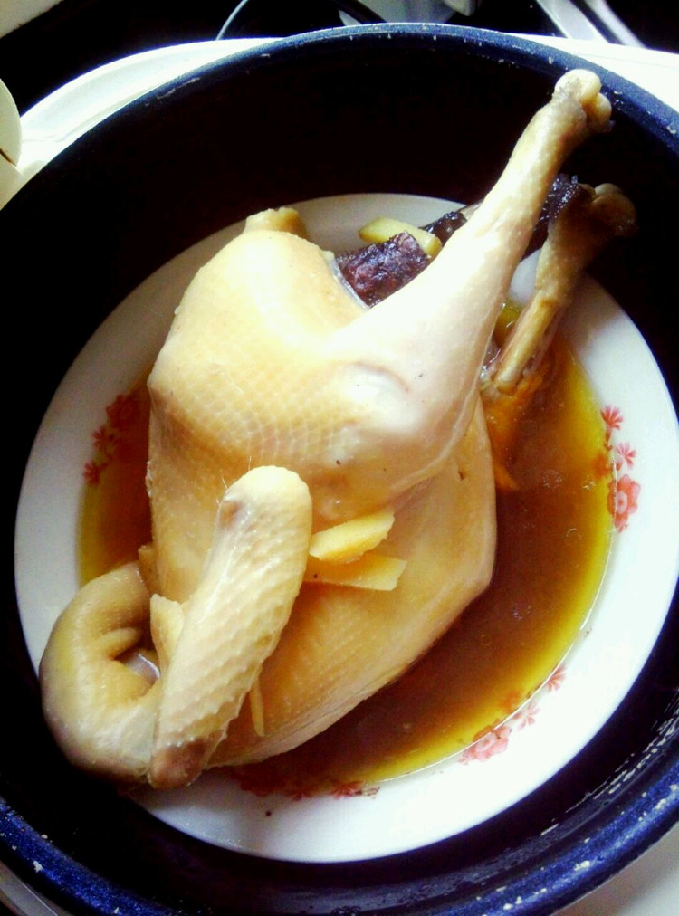 电饭煲炖板栗香菇小母鸡（新手高大上新技能果断✔get）的做法