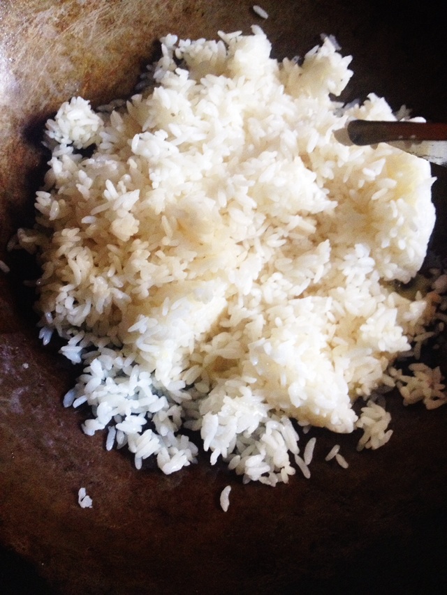 韩式泡菜炒饭的做法图解3