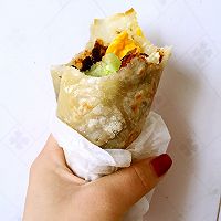 快速早餐手抓饼的做法图解11