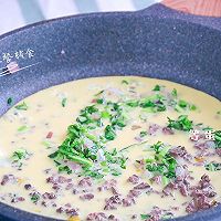猪肝茼蒿炒鸡蛋的做法图解9
