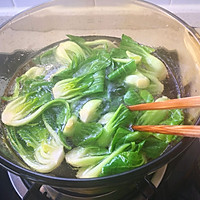 #百变鲜锋料理#鲍汁烩鲍鱼青菜的做法图解8