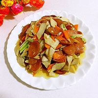 杏鲍菇炒火腿肠的做法图解15