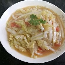 #橄想橄做，就是中国味#番茄煮白菜