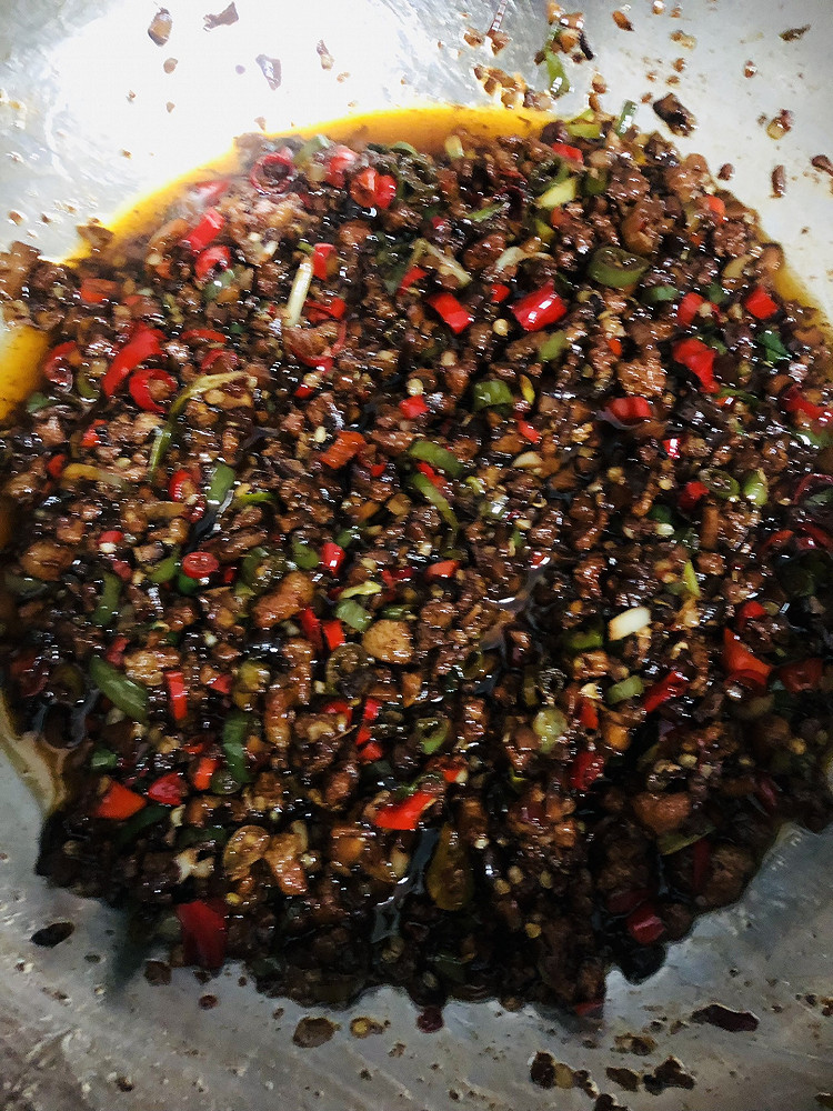 辣椒肉酱的做法