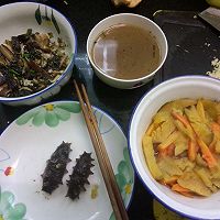 #超能量菰米试用之金汤菰米煨海参的做法图解6