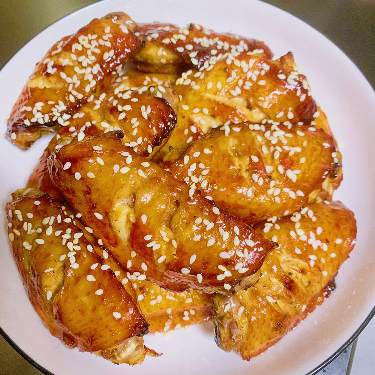 蜜汁鸡翅的做法