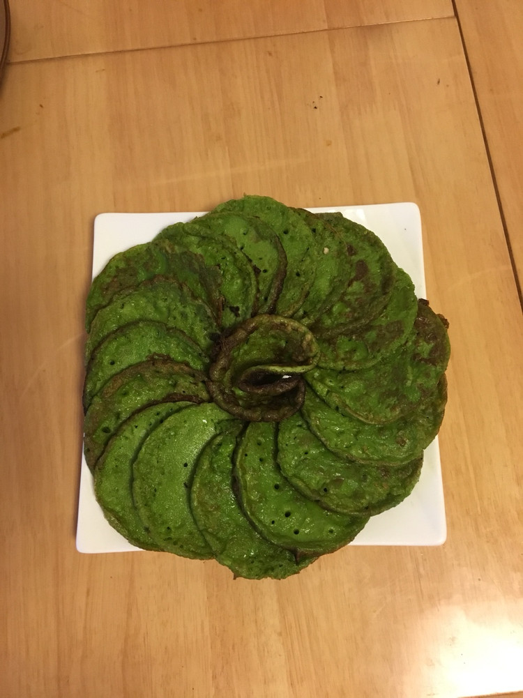 菠菜饼的做法