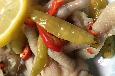 柠檬泡椒凤爪