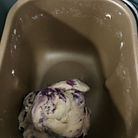 紫薯花馒头的做法图解2