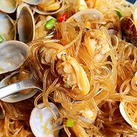 #合理膳食 营养健康进家庭#蒜蓉粉丝花甲煲的做法图解12