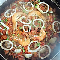 西班牙海鲜饭的做法图解12