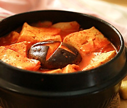 辣白菜豆腐汤——迷迭香的做法