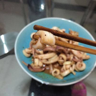 黑椒鱿鱼