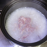 九阳轻养一罐新鲜大米-排骨嫩肉砂锅粥的做法图解11