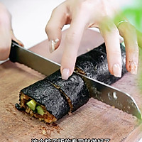 肉松咸粽子寿司的做法图解8