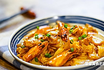 虾头烧白菜丨鲜美难挡的做法