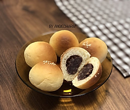 （老爸配方）无油陈皮红豆馅小面包的做法