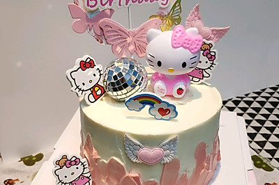 HelloKitty生日蛋糕女生蛋糕6寸蛋糕