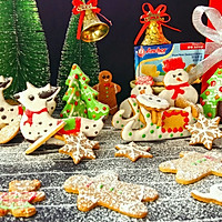 圣诞糖霜饼干#安佳烘焙学院#的做法图解24