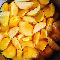 #硬核菜谱制作人#自制无添加糖水黄桃罐头的做法图解1