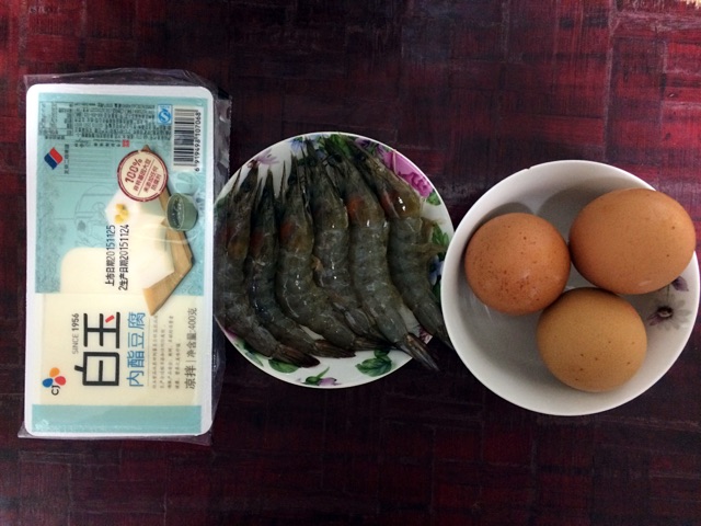 虾仁豆腐鸡蛋羹#方太一代蒸传#的做法图解2