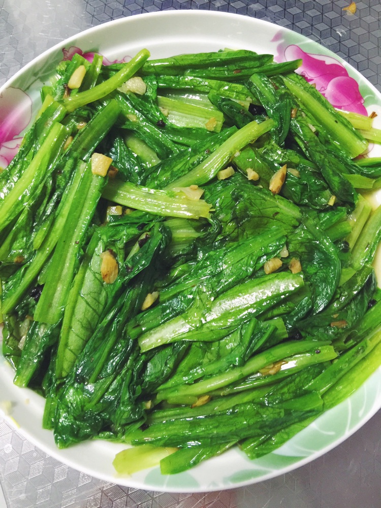 蒜蓉油麦的做法图解6