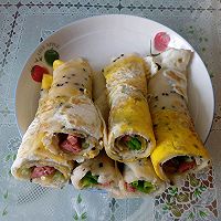 鸡蛋饼的做法图解4