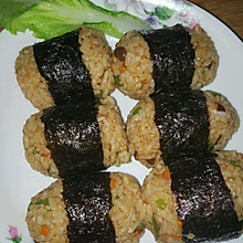 剩饭福音，紫菜饭团