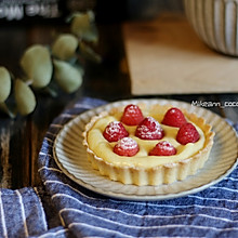 法式树莓挞（附详细香草卡仕达酱制作）