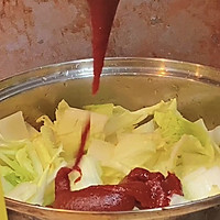 #暖冬酱在手，嗨吃部队锅#韩式辣白菜的做法图解4