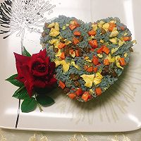 蝶豆花炒饭的做法图解6