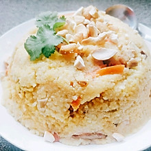 萝卜丝拌饭（懒人版汤饭菜一锅出）