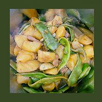豆角炖土豆的做法图解1