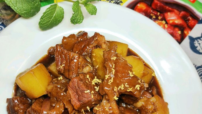 桂花味红烧牛肉土豆